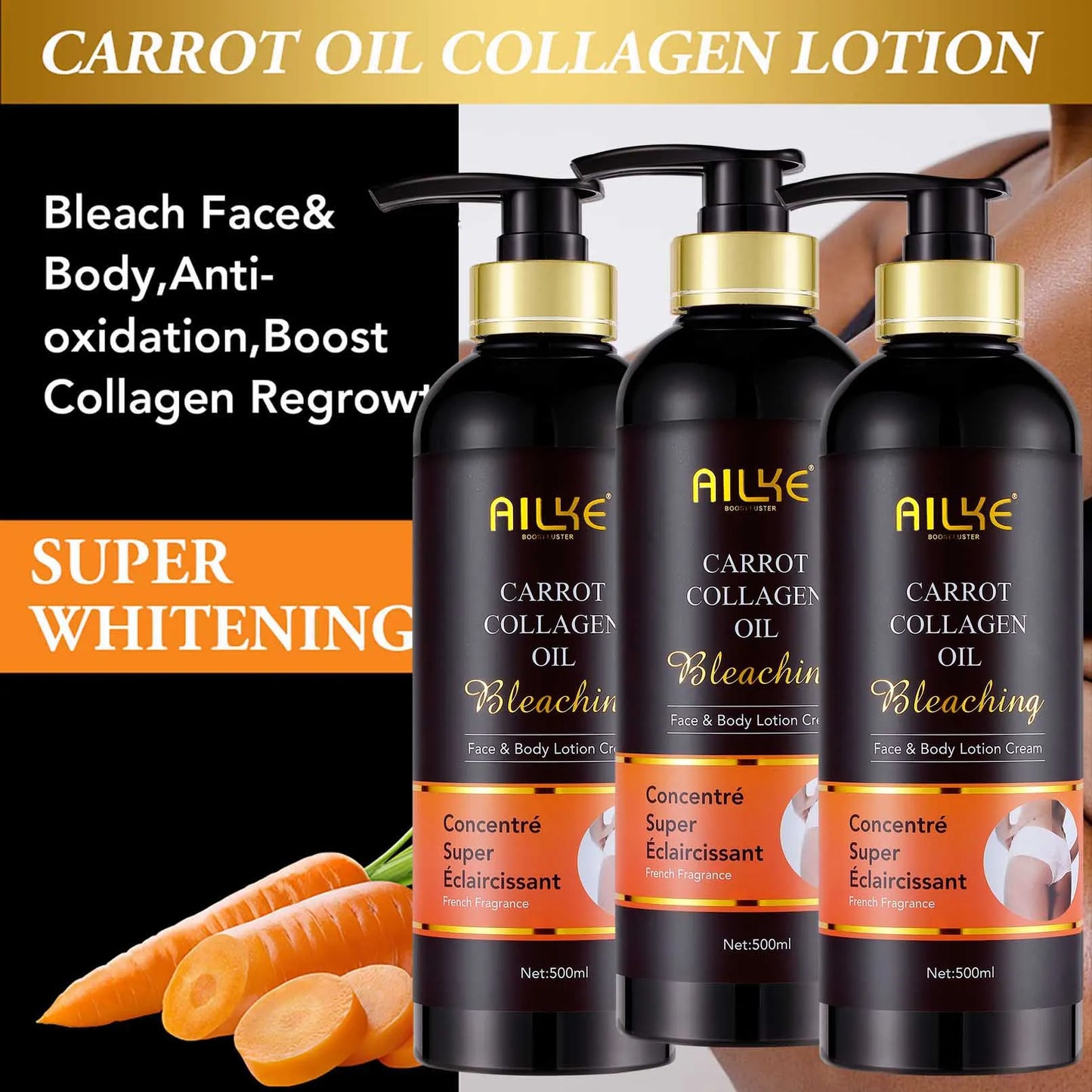 KYLIEFIT Collagen Whitening Essence For Face And Body Moisturizing