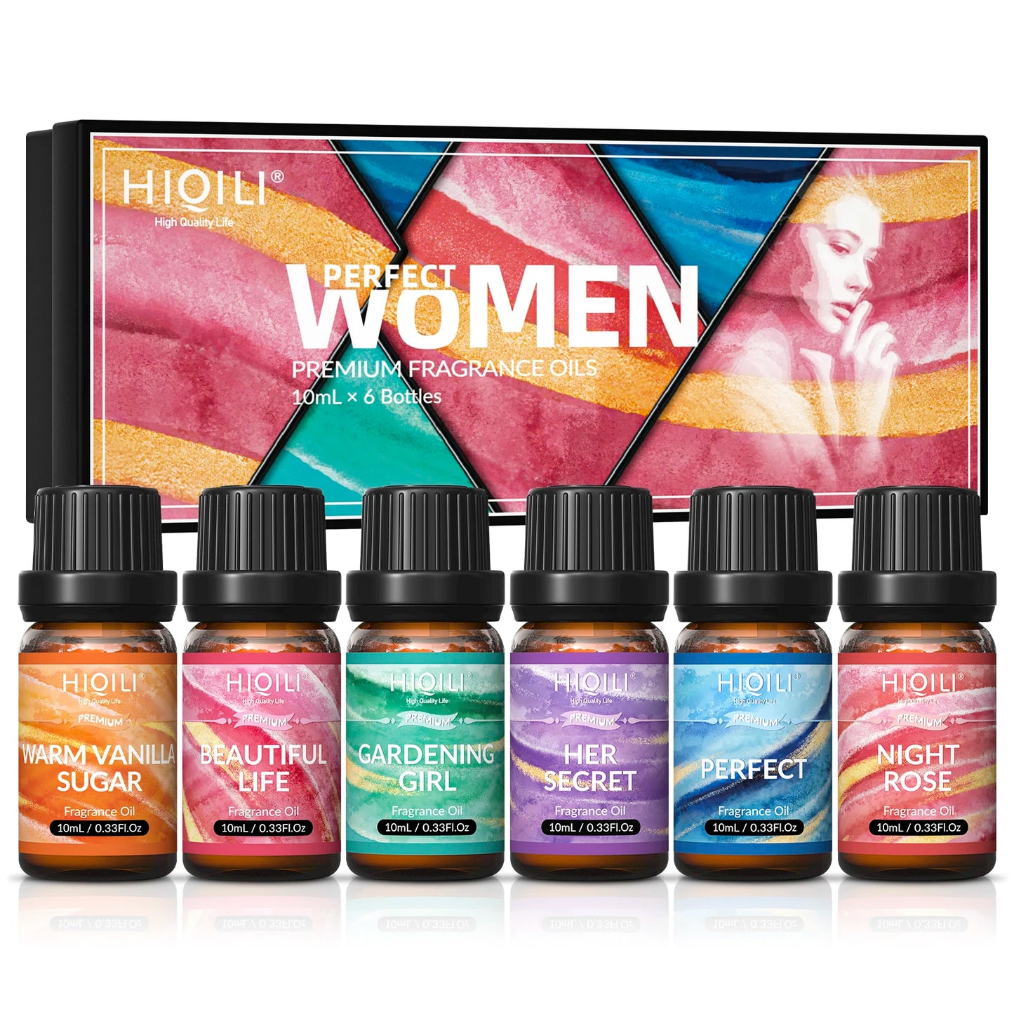 HIQILI Fragrance Oil Set For Diffuser DIY Perfume And Candles