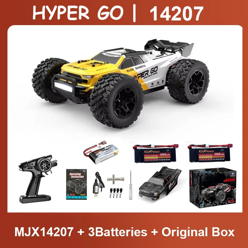Jyscend Hyper Go MJX 14207 14208 RC Car Brushless 4WD