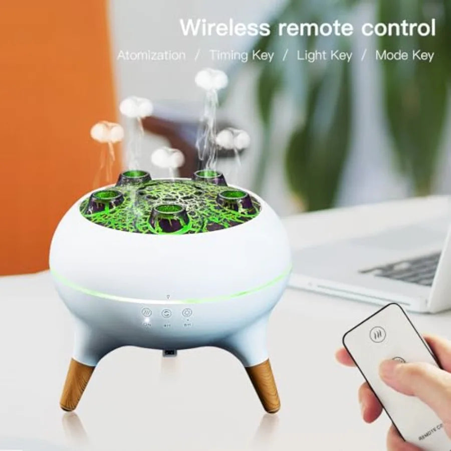 Jellyfish Ultrasonic Essential Oil Diffuser Humidifier