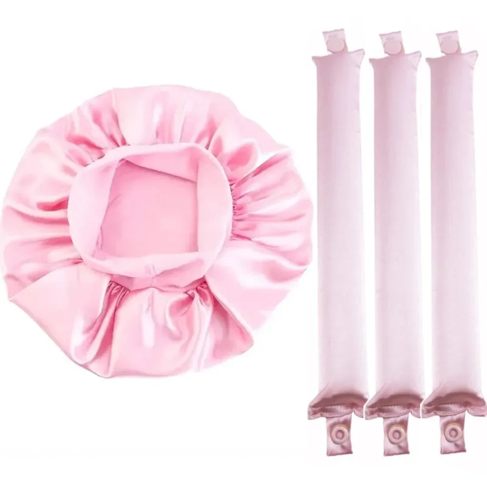 Heatless Curling Rod Headband For Overnight No-Heat Hair Rollers