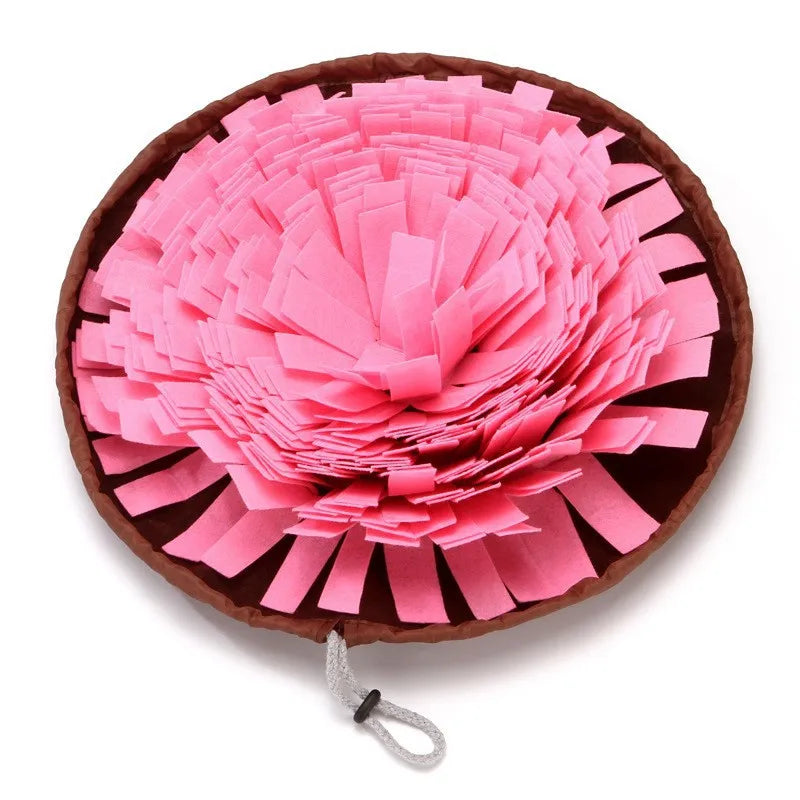 Washable Felt Dog Sniffing Pad Foldable Slow Feeding Mat