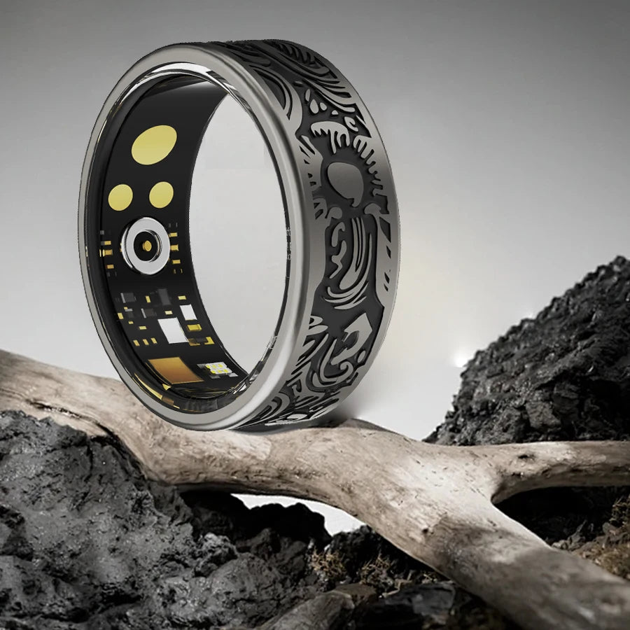 Smart Ring Fitness Tracker With Sleep Monitor And 20 Modes