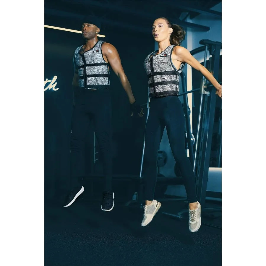 LISM Super Slim Air Flow Weighted Vest 8lbs For Men And Women