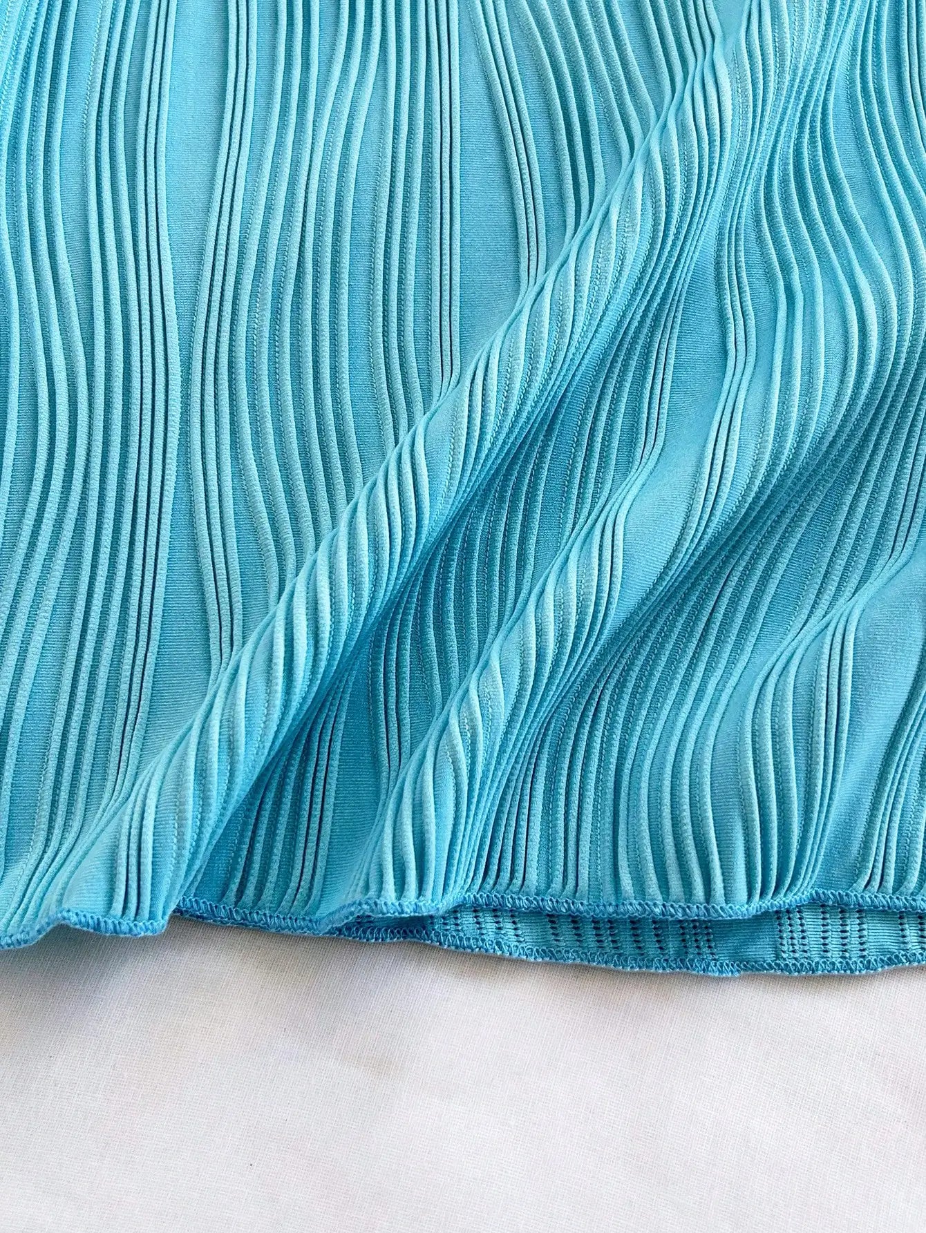 Pleated Elegant Strapless Twist Knot A-Line Mini Dress