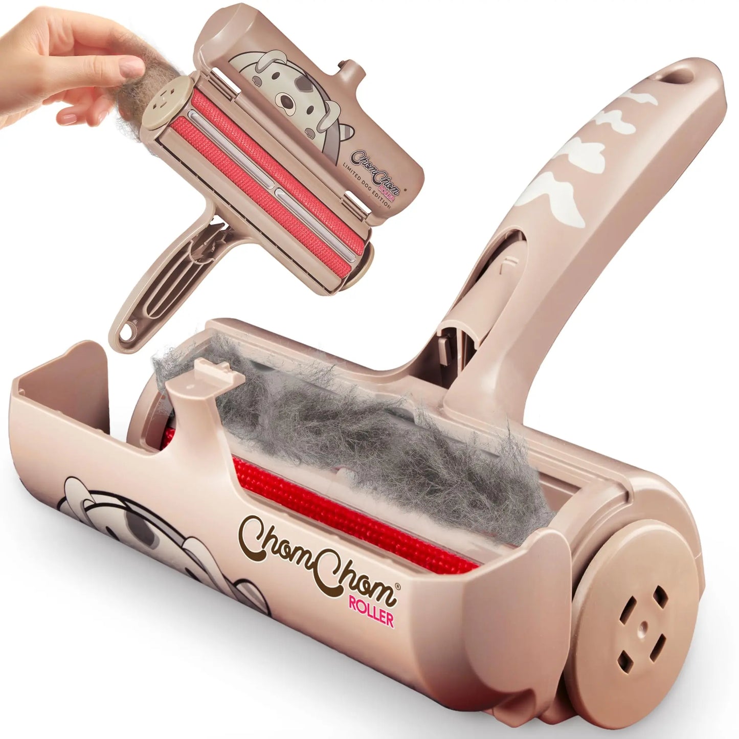 Roller Pet Hair Remover Reusable Lint Roller For Furniture