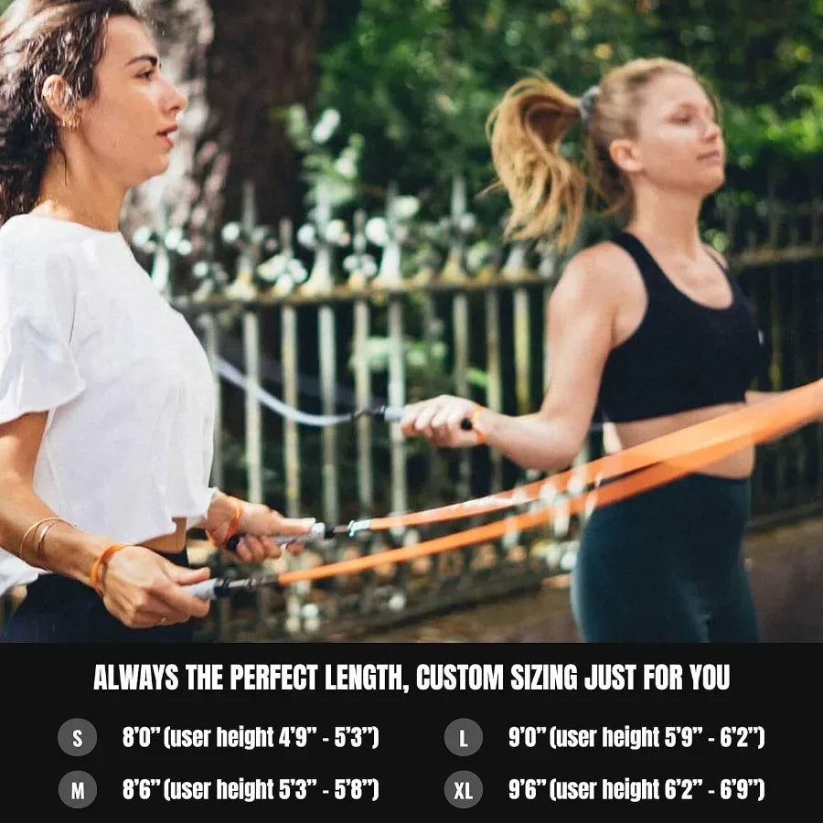 Weighted Jump Rope Set With Quarter Pound And Half Pound Weights Two Ropes
