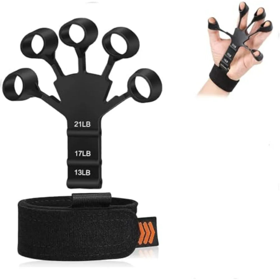 Grip Strength Trainer Finger Strengthener Hand Exerciser With 6 Levels