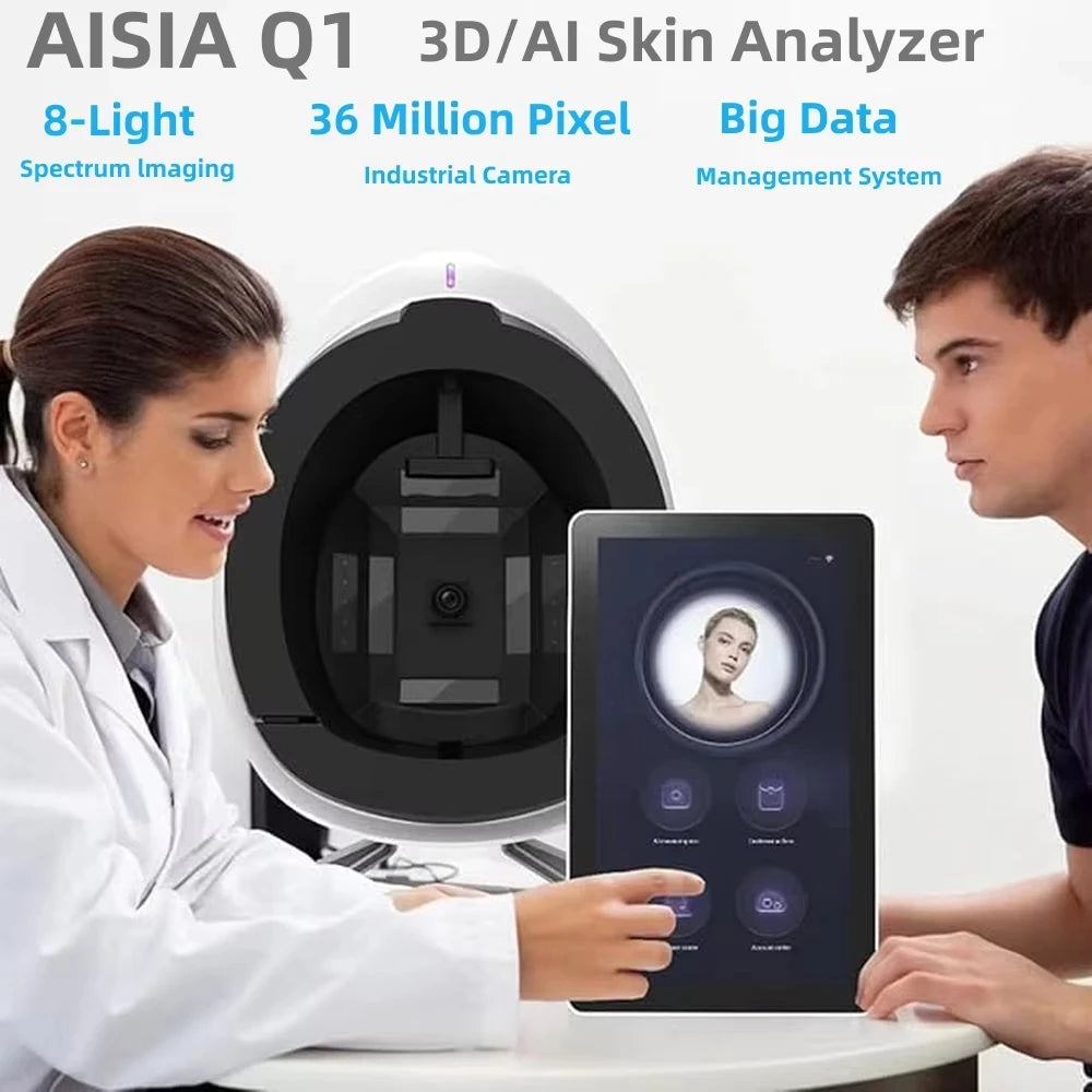 Myoslim AISIA Q1 3D AI Facial Skin Analyzer and Diagnostics