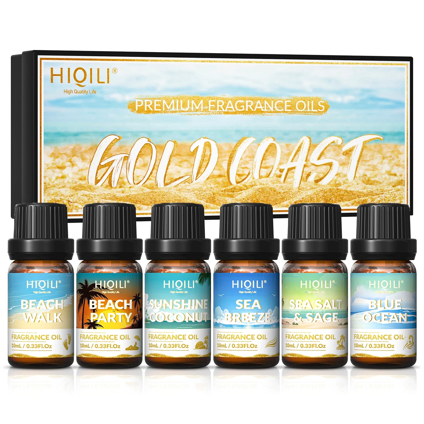 HIQILI Fragrance Oil Set For Diffuser DIY Perfume And Candles