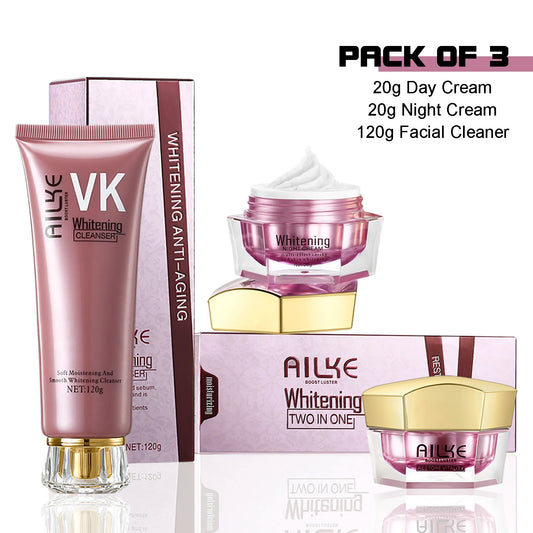 AILKE Hyaluronic Acid Face Cream Anti Aging Whitening Moisturizer