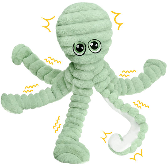 Octopus Squeaky Plush Dog Toy for Small and Medium Dogs