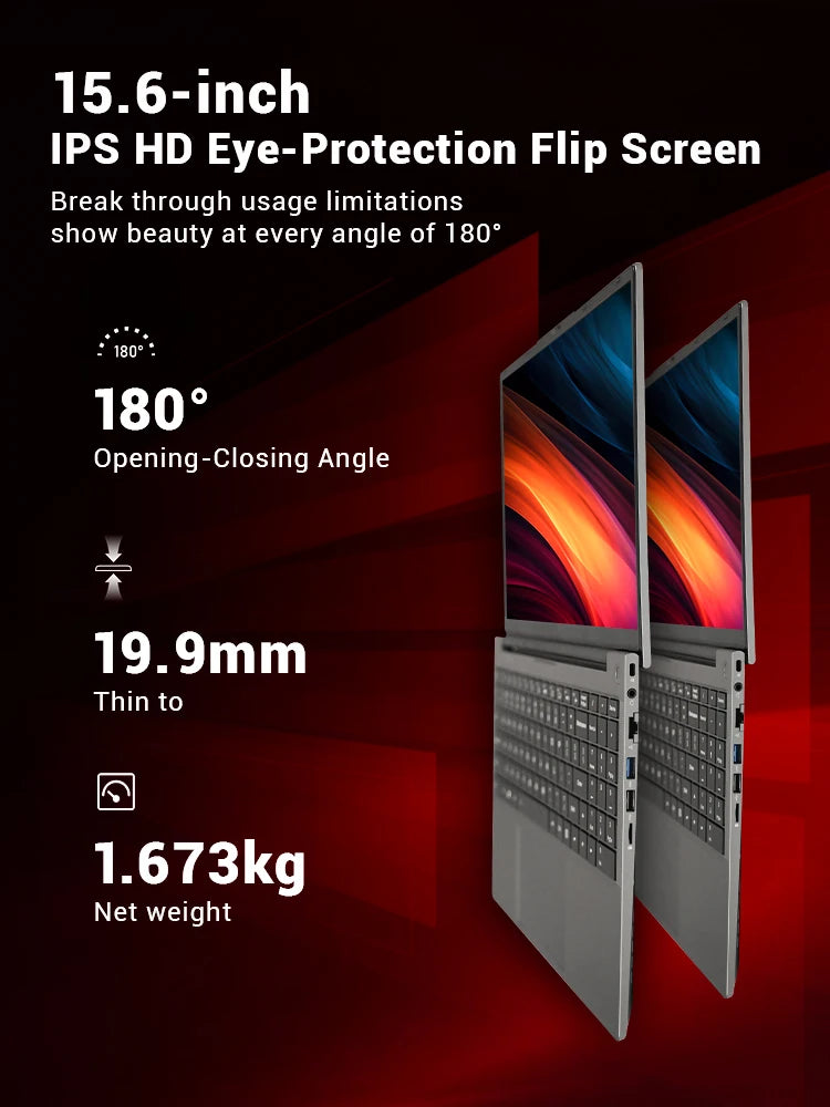 Firebat AS11 Laptop Ryzen 5 7430U 16GB RAM 512GB SSD Windows BT5.2 WiFi6