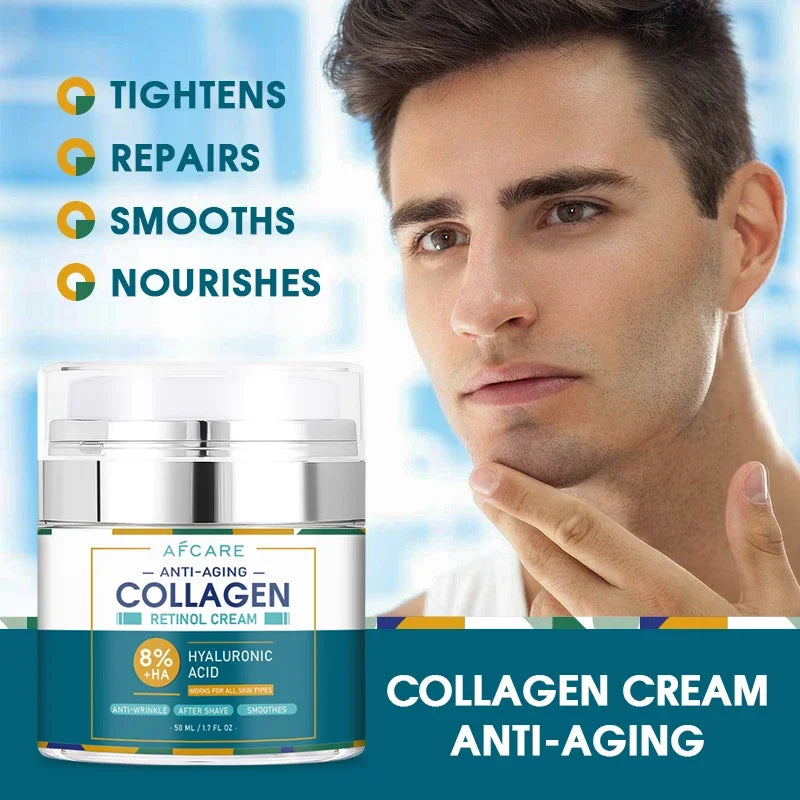8 Percent HA Collagen Wrinkle Remover Face Cream Anti Aging