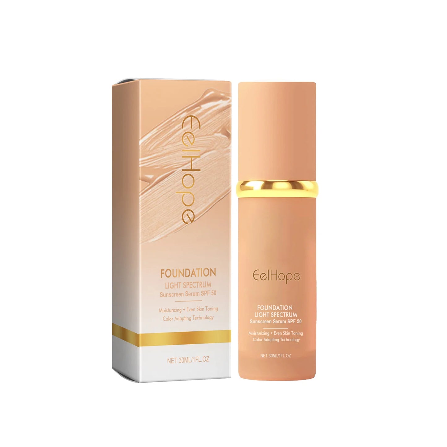 Magic Color Changing Foundation SPF 50 Matte Long Lasting Waterproof