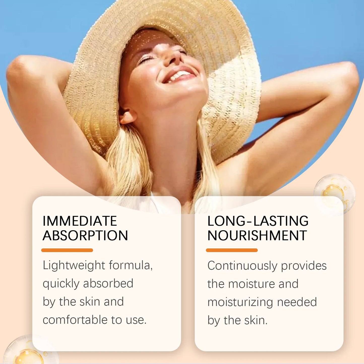 Eelhoe Vitamin E Sunscreen Spray Long Lasting Moisturizing Anti UV