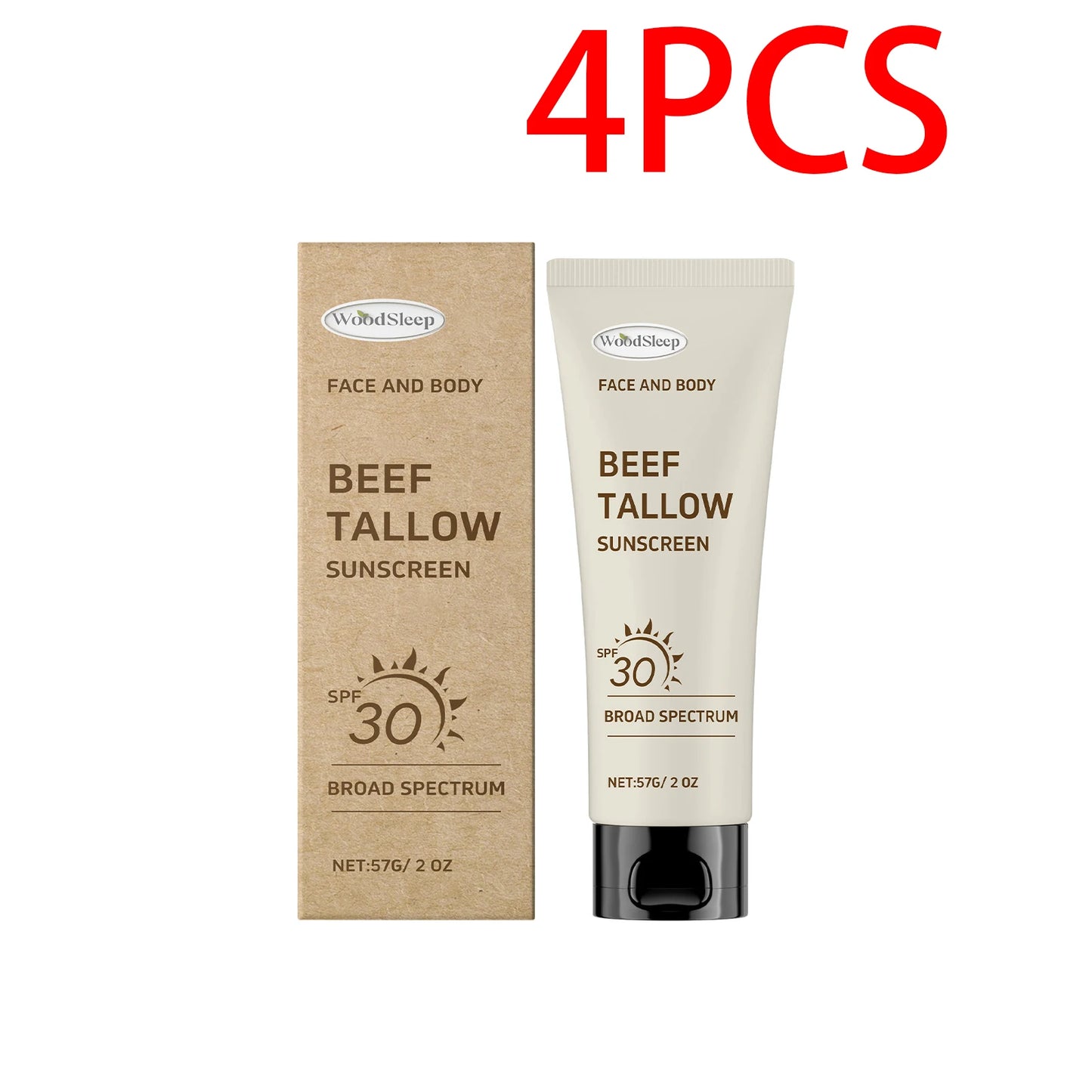 Woodsleep Tallow SPF30 Sunscreen For Outdoor Broad Protection
