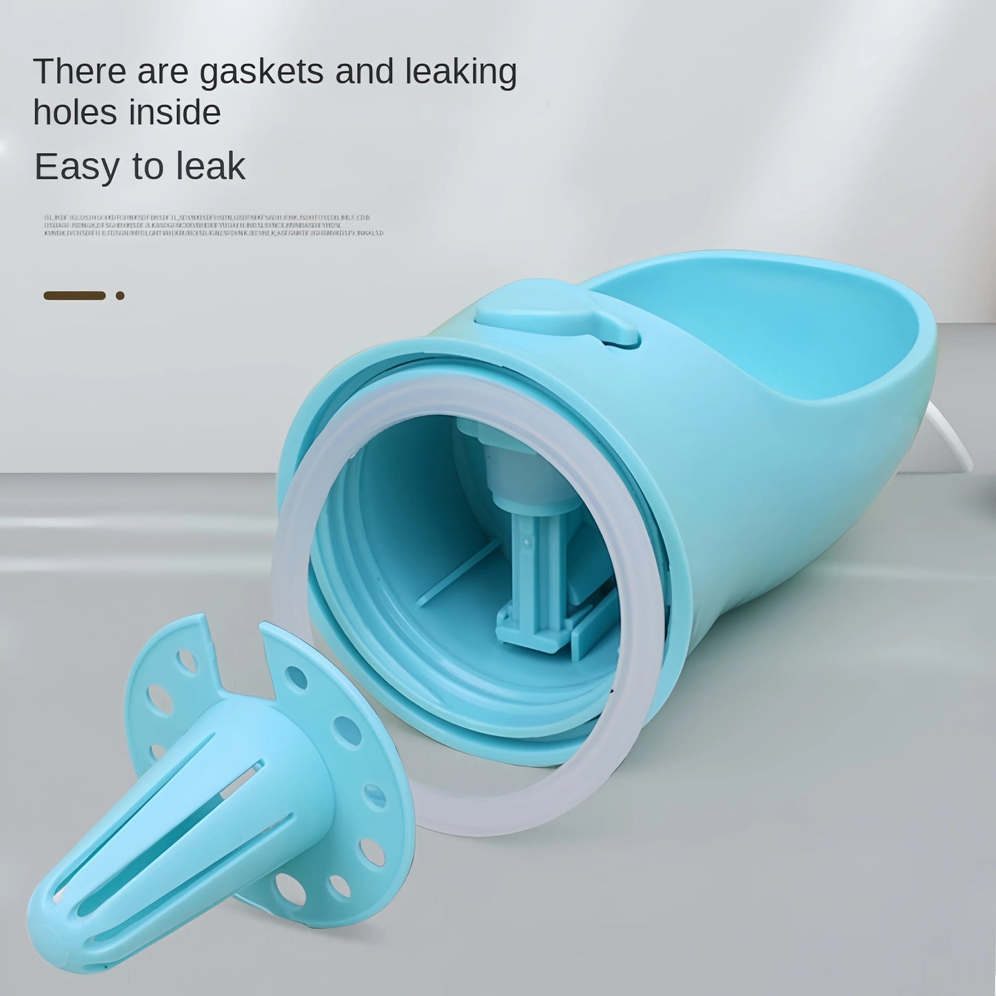 Portable Pet Water Bottle With Storage For Dogs And Cats