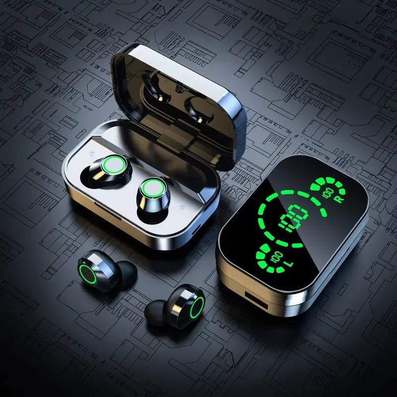 GREATWALL Wireless Earphones TWS Stereo Headsets With Microphone