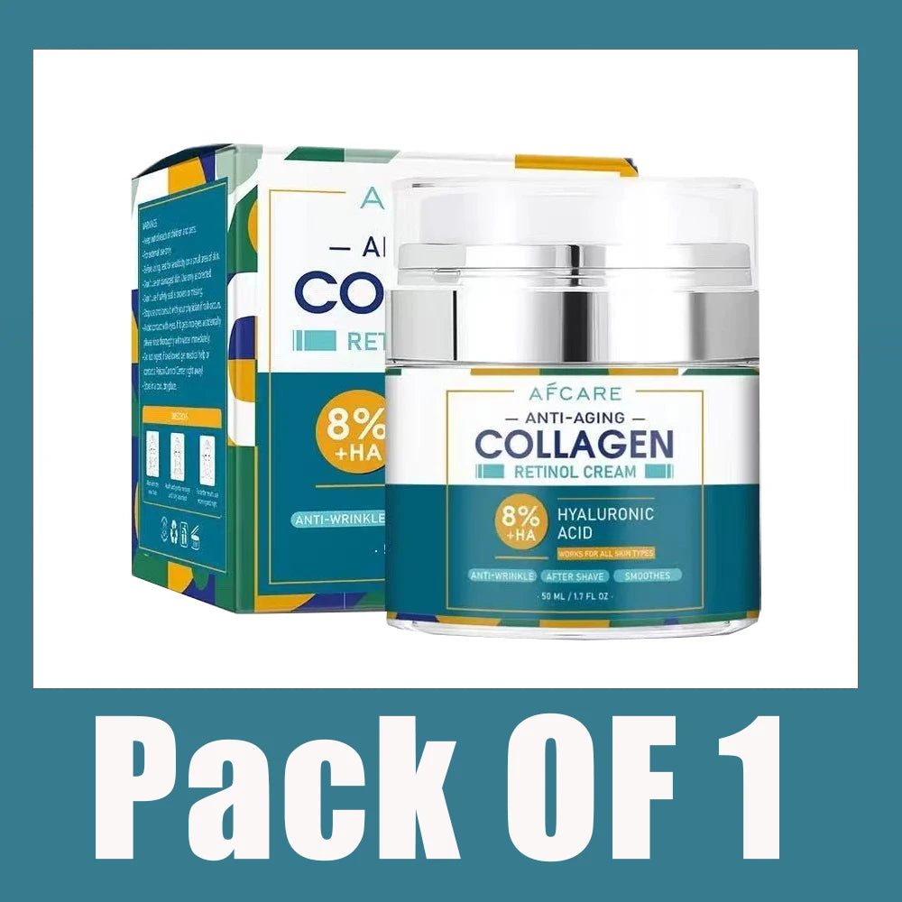 8 Percent HA Collagen Wrinkle Remover Face Cream Anti Aging