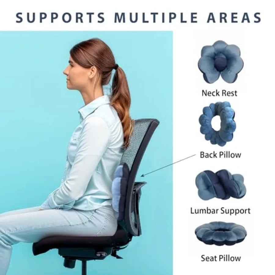 Donut Travel Neck Pillow Microbead Comfort
