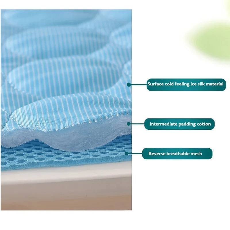 BeiYu Pet Dog Cooling Mat Self Cooling Pad For Pets Durable Cat Pad