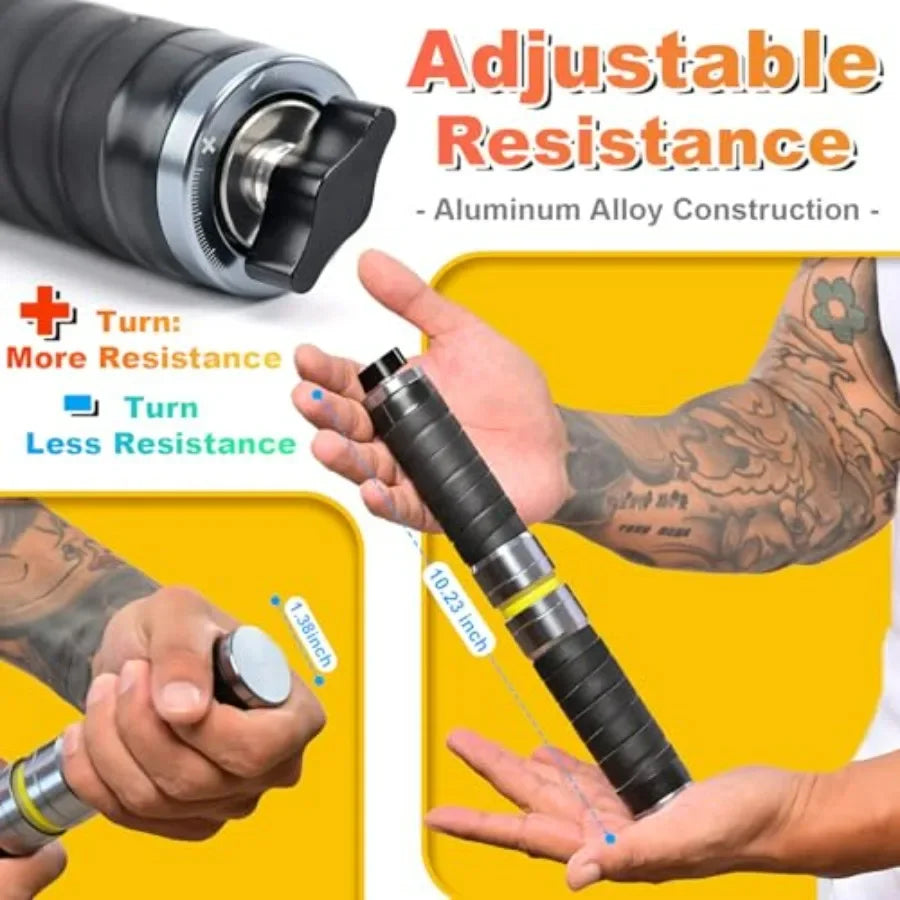 Grip Strength Trainer Adjustable Resistance For Hand, Wrist, Forearm