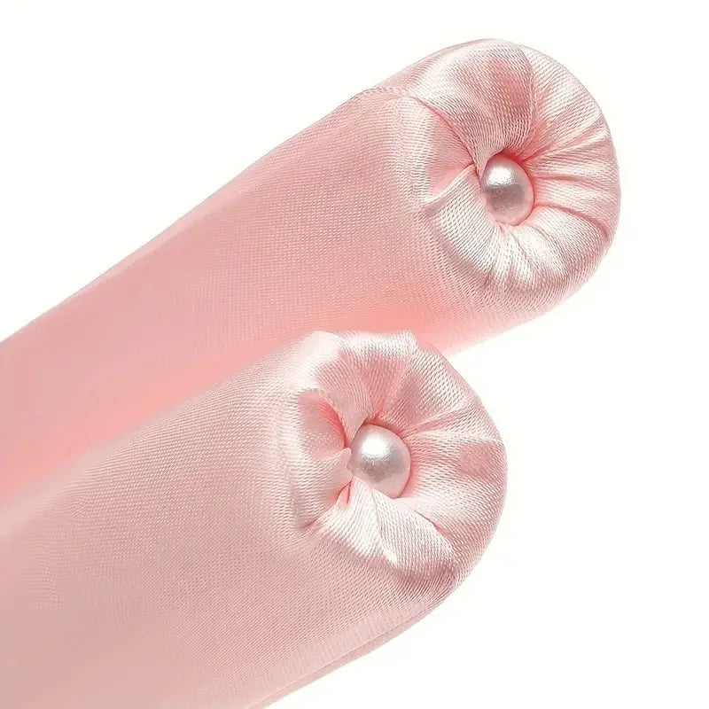 Six-Piece No-Heat Hair Curling Kit With Satin Sleep Cap