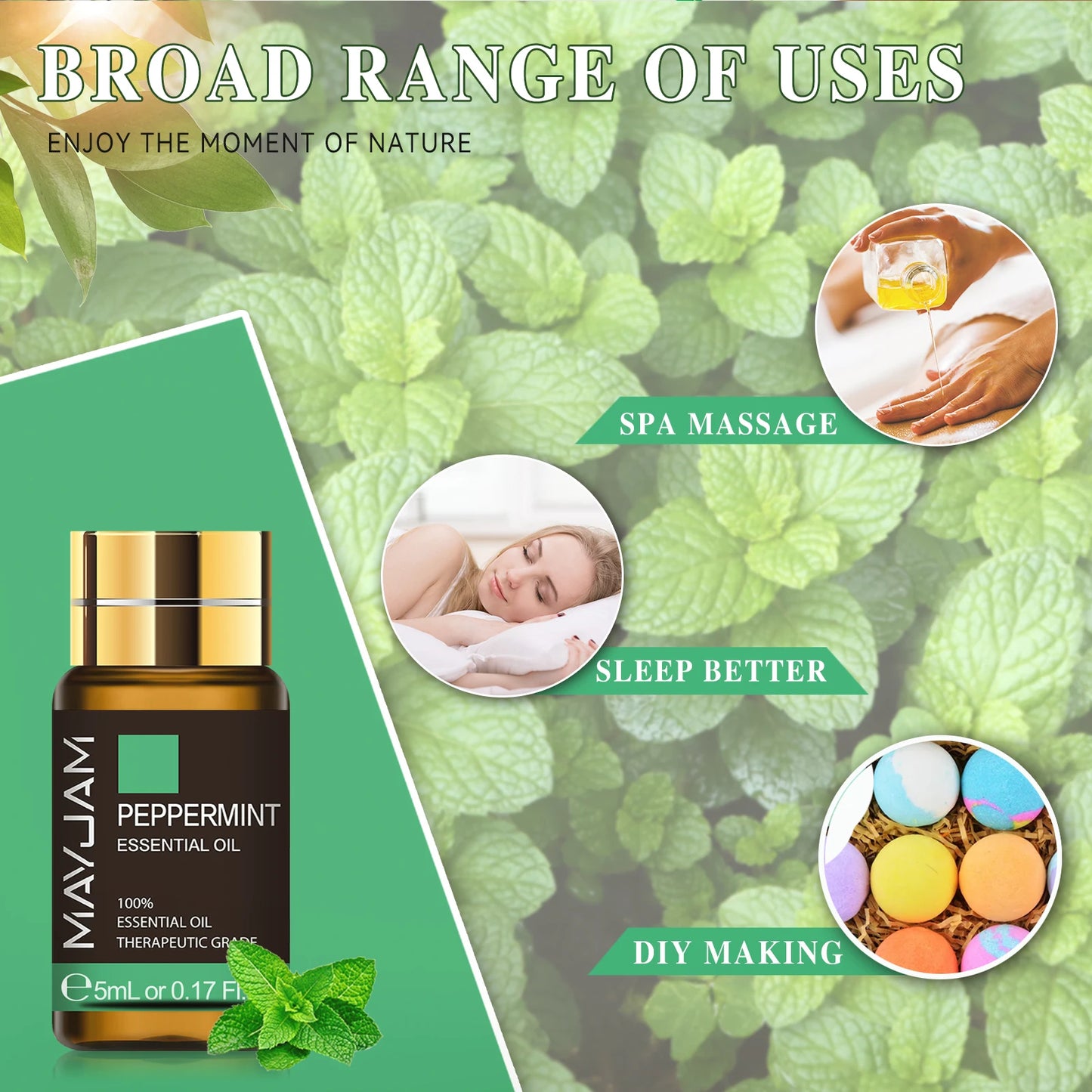 MAYJAM Essential Oils Set 35pcs For Humidifier Diffuser