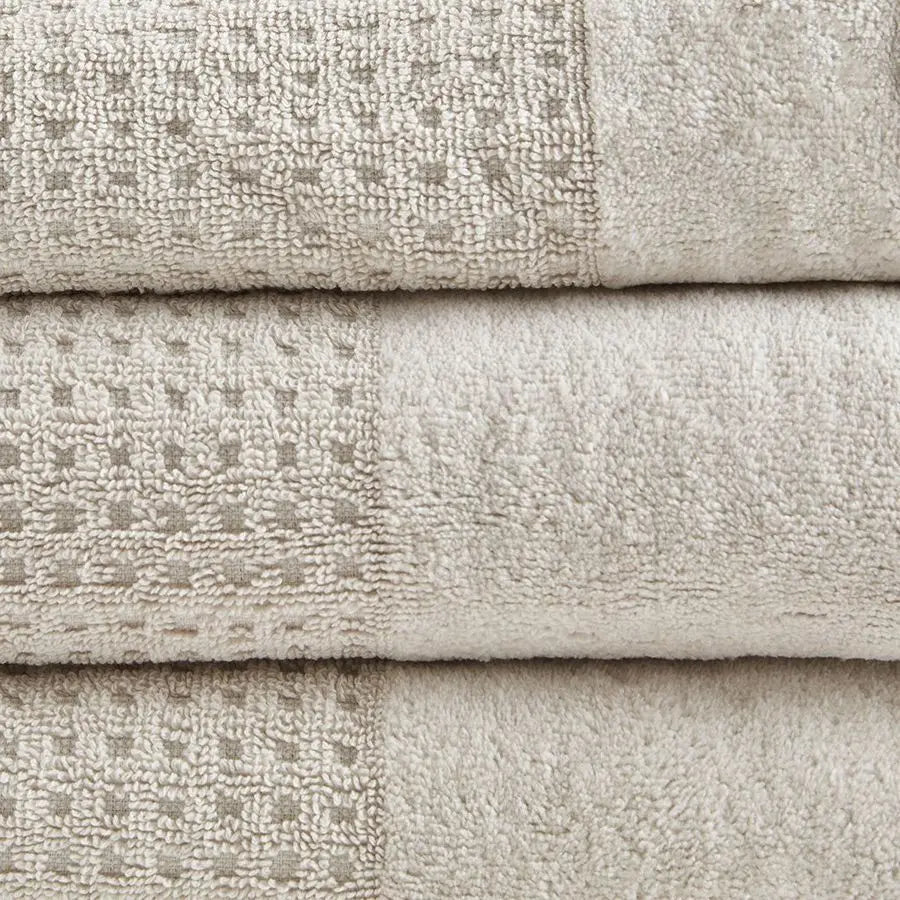 Spa Waffle 100 Cotton Towel Set Luxurious Waffle Weave