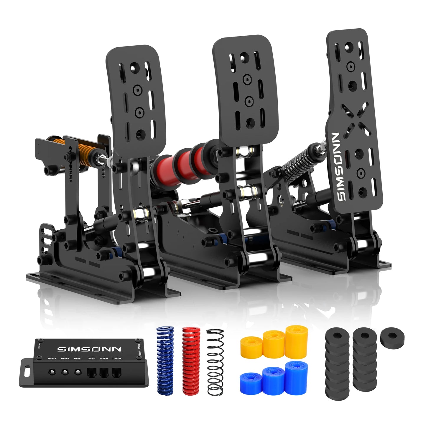 SIMSONN Plus X Sim Racing Pedals PC USB 3.0 Vibration