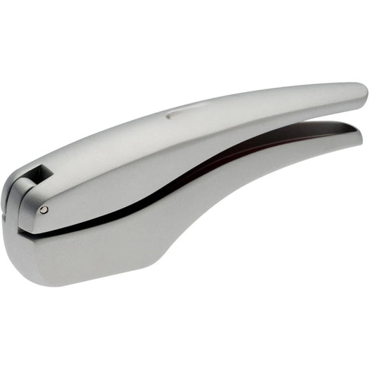 Aluminium Garlic Press With Built In Cleaning Tool And Peeler