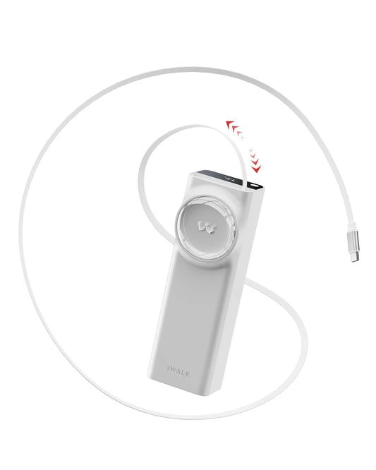 iWALK 20000mAh Power Bank 65W PD Fast Charging Cable