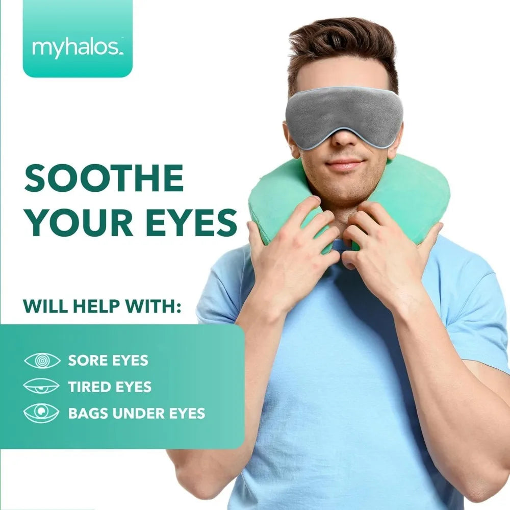 Eye Mask For Dry Eyes Steam Warm Compress Therapy Relief