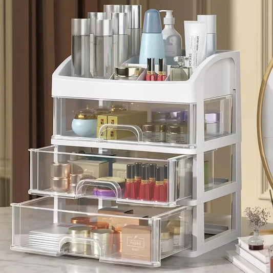 AEDG Multi Layer Desktop Storage Box Drawer Organizer For Cosmetics