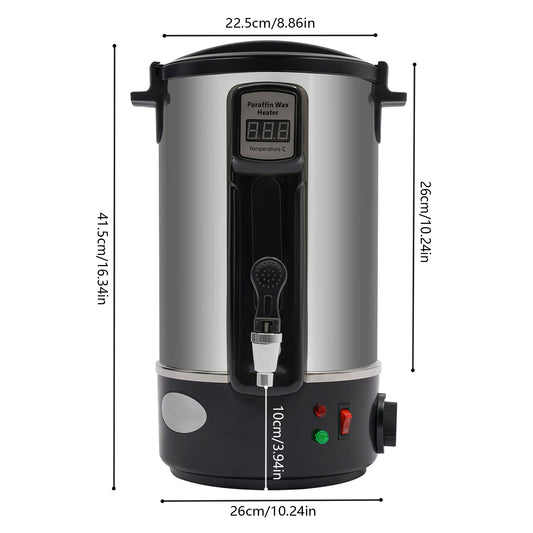 Large Wax Melter Kit For Candle Making 1100W Spout