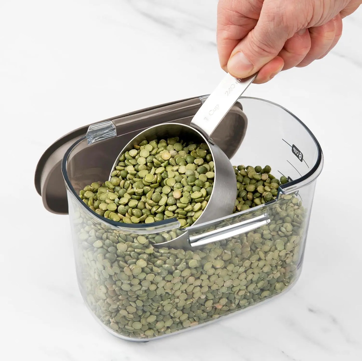 Airtight Food Storage Container Set With Magnetic Accessories