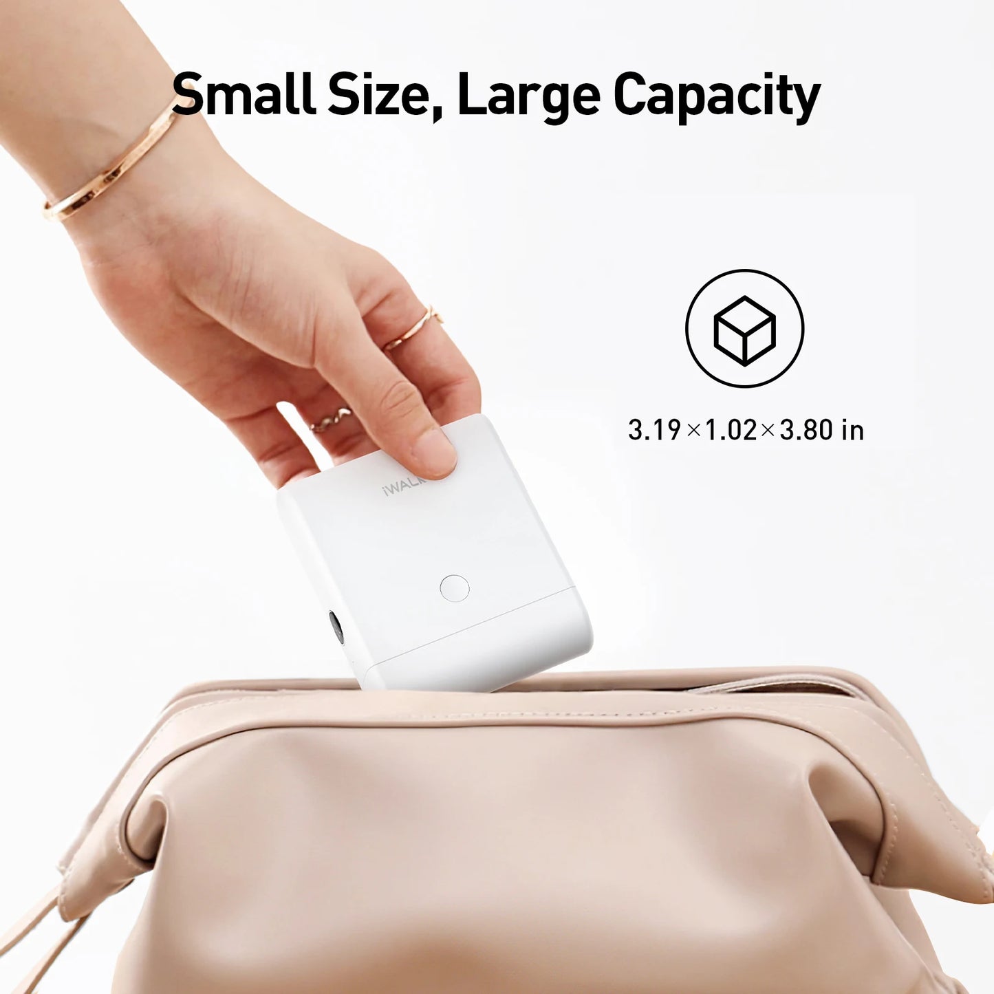 iWALK 13500mAh Power Bank 20W PD Fast Charge USB C