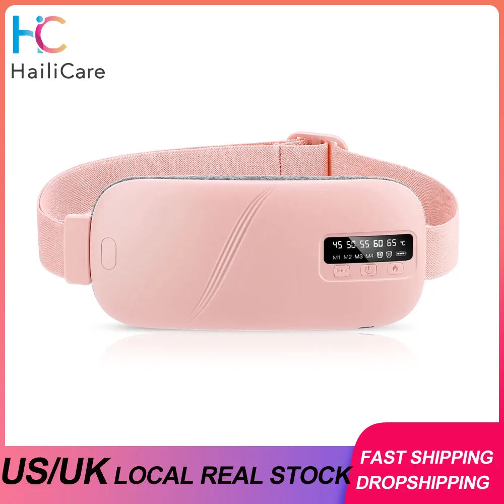 Hailicare Menstrual Heating Pad and Waist Massager Rechargeable
