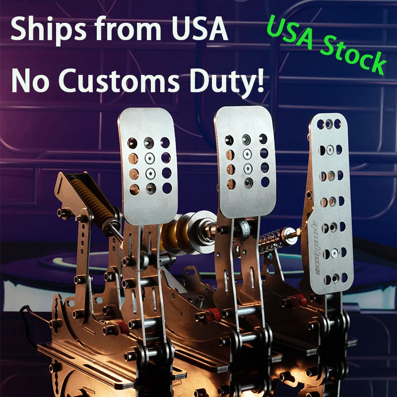 SimJack UT Pedals Sim Racing Load Cell Hydraulic Pedal