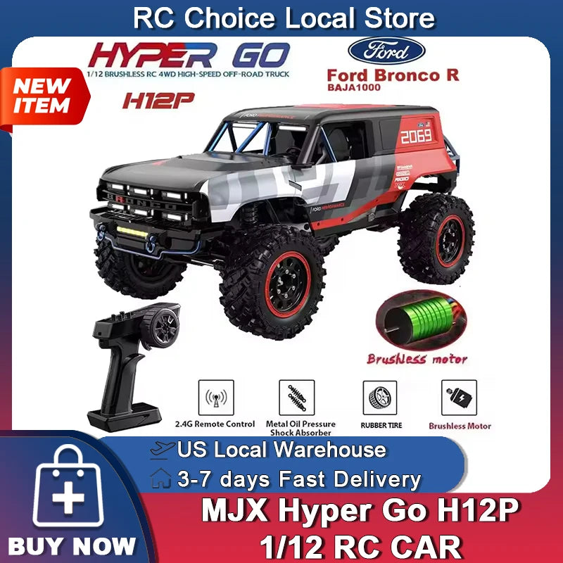 BEYONDSKY H12P Brushless RC Car Four Wheel Drive RTR