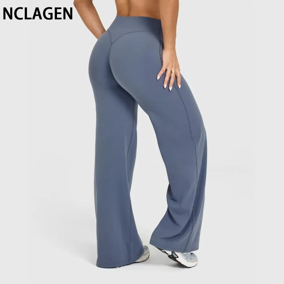 NCLAGEN SoftMotion Straight Leg Yoga Pants For Women