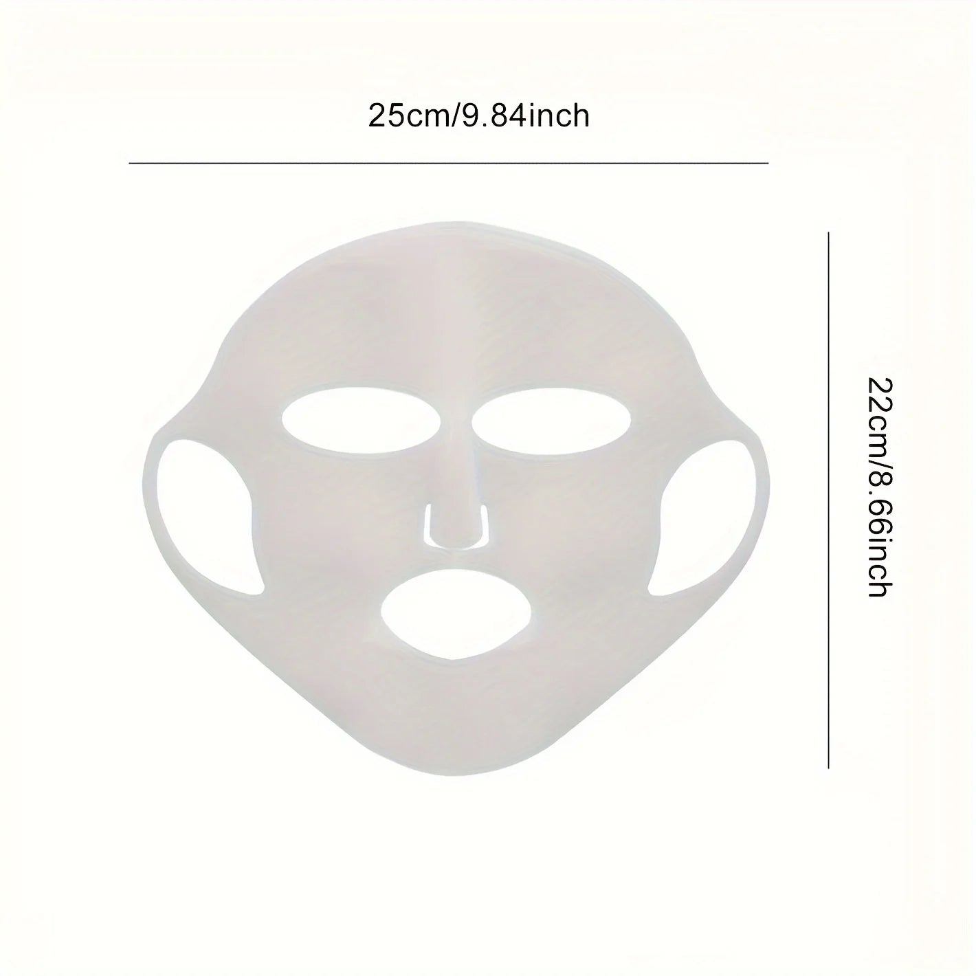 3D Silicone Mask Holder Reusable Facial Moisturizing Tool