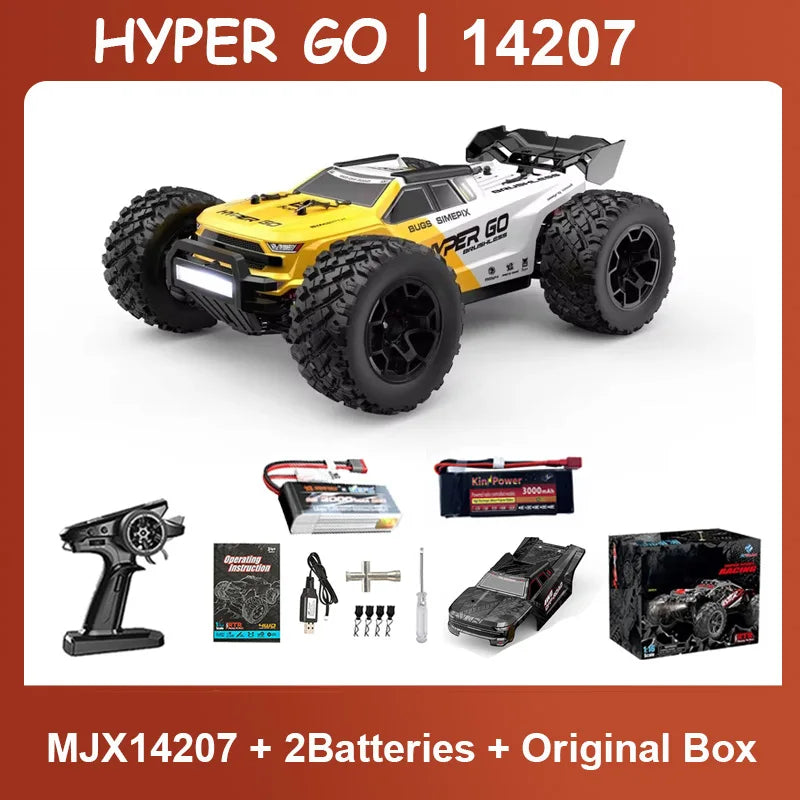 Jyscend Hyper Go MJX 14207 14208 RC Car Brushless 4WD