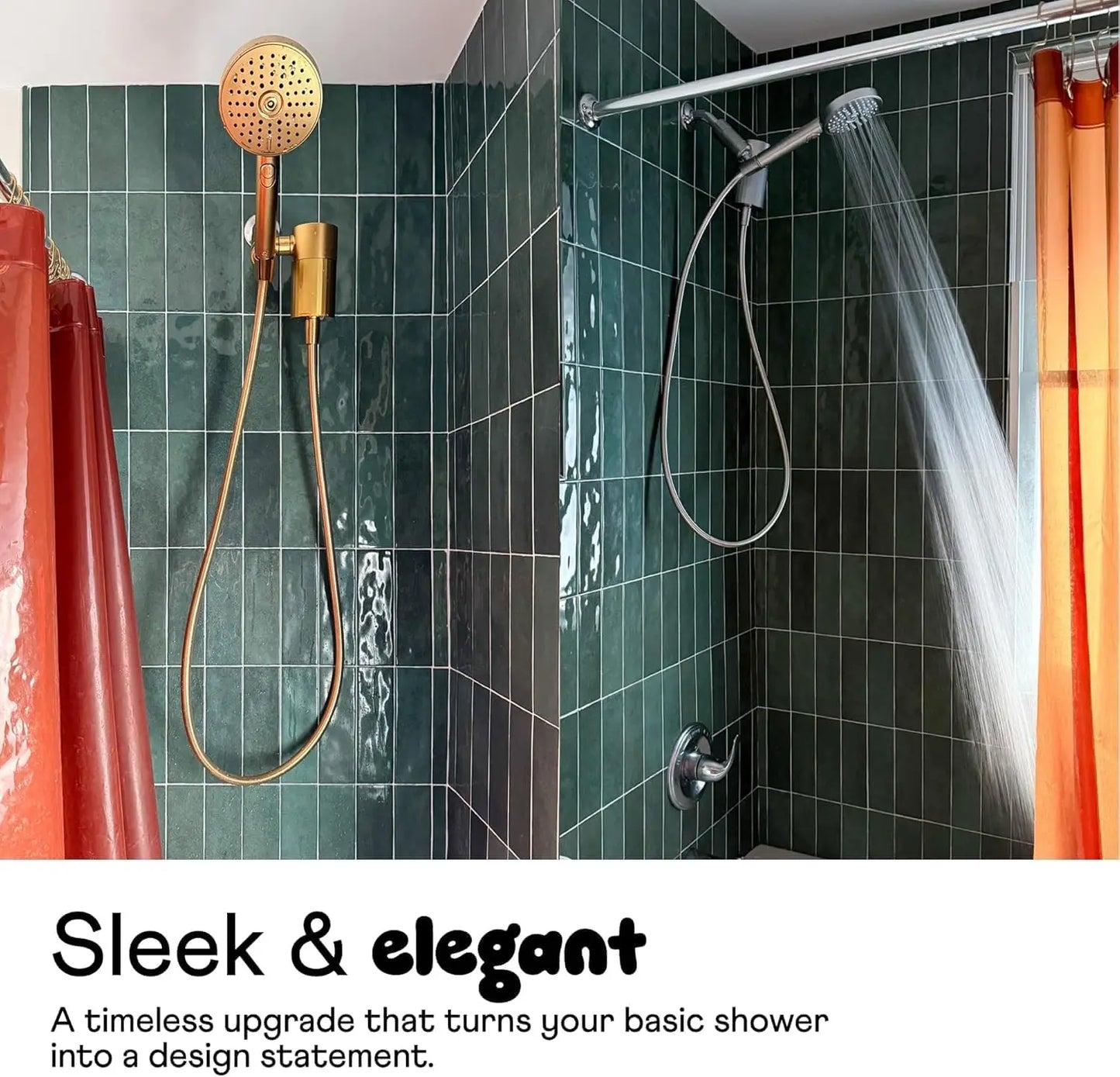 Handheld Showerhead With Filter And Three Spray Modes