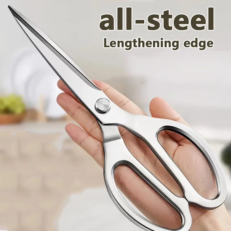 Stainless Steel Kitchen Scissors Multifunctional Household Shears For Meat Poultry