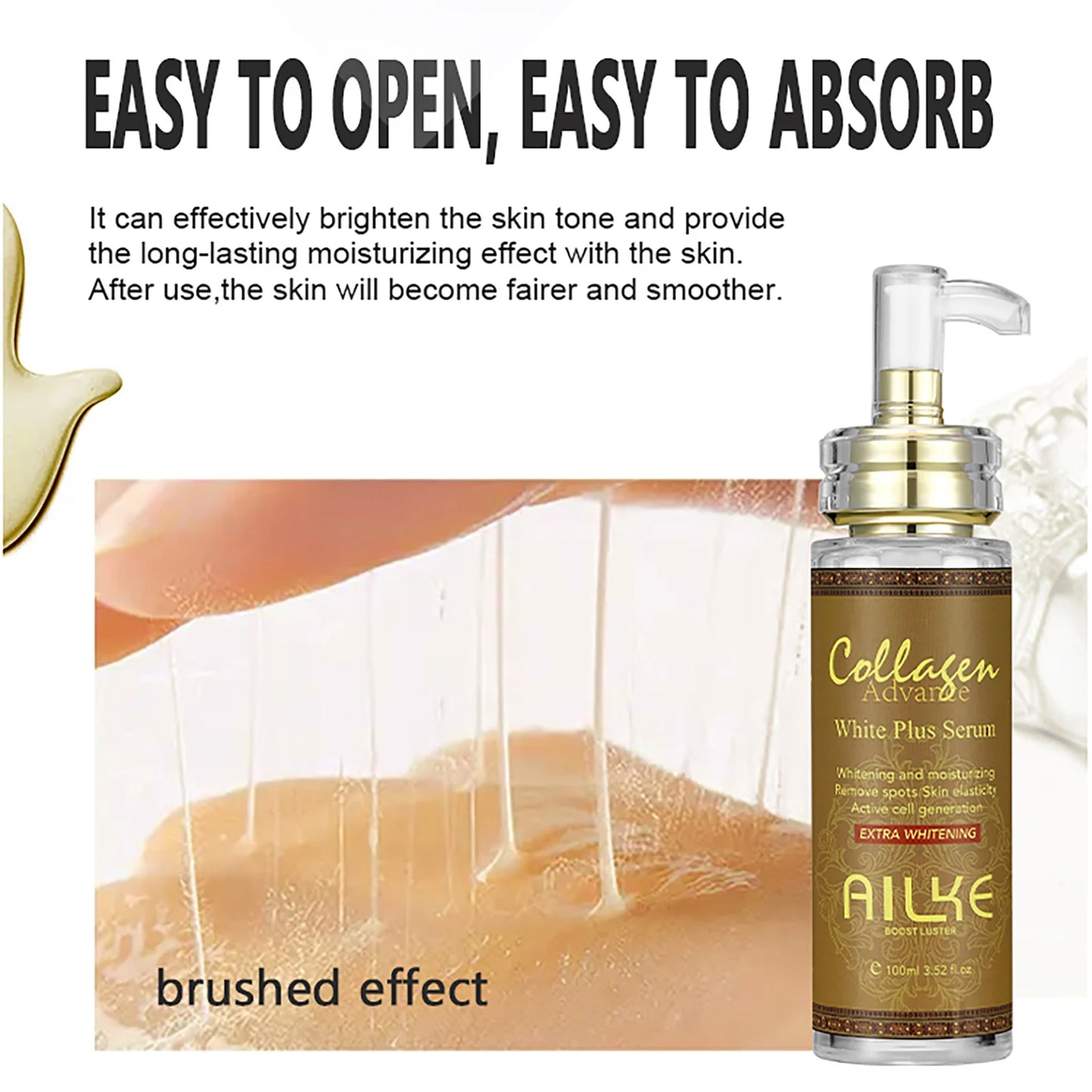 KYLIEFIT Collagen Whitening Essence For Face And Body Moisturizing