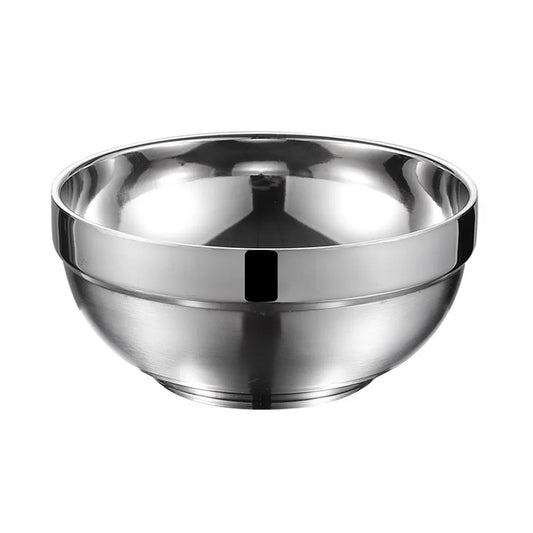 Double Layer Insulated Stainless Steel Bowls For Kitchen Tableware