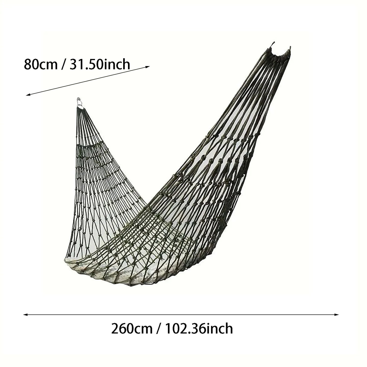 Family Hammock With Portable Carry Bag For Outdoor Patio
