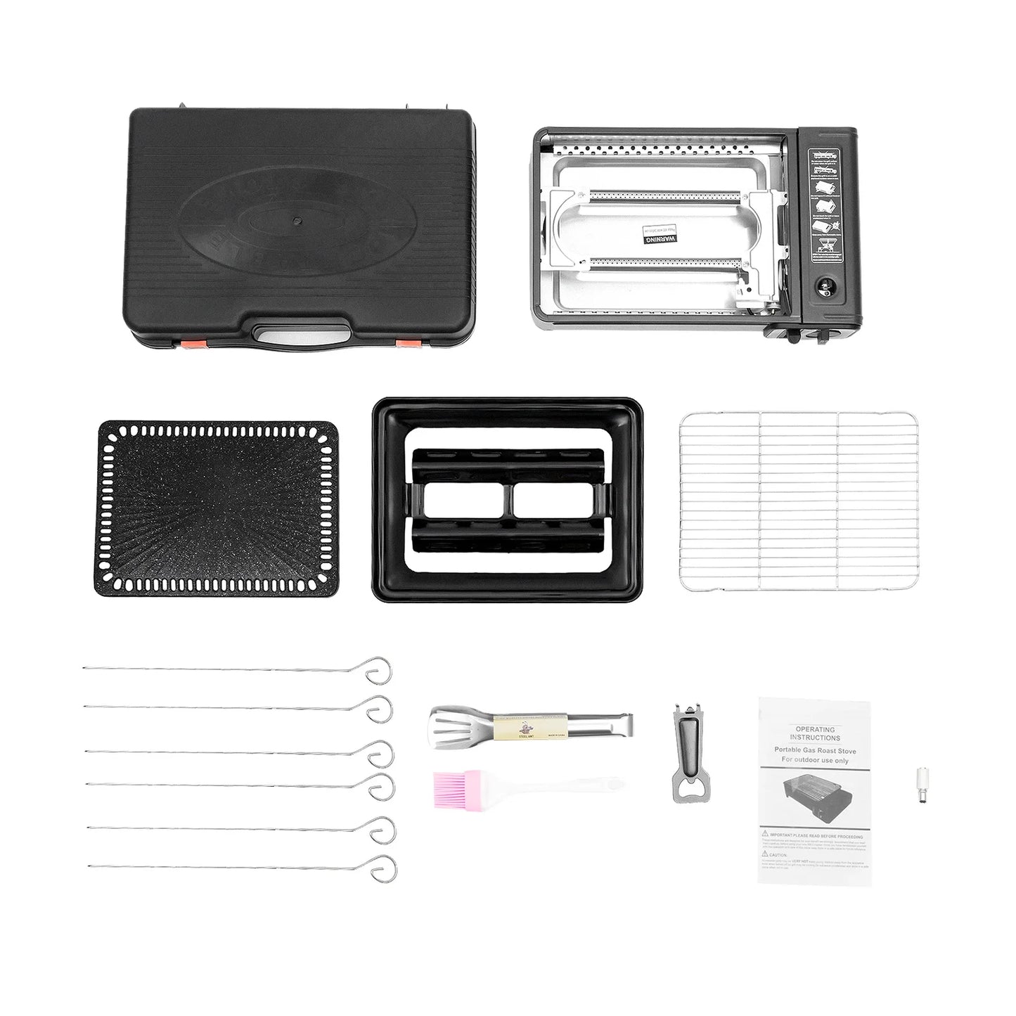 Portable Camping Gas Stove With Ignition For Camping And Travel